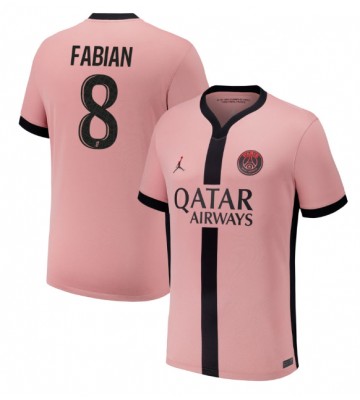 Paris Saint-Germain Fabian Ruiz #8 Tercera Equipación 2024-25 Manga Corta